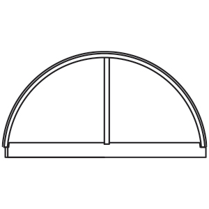 VELUX Half Round Continuous Vault