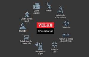 VELUX Commercial, tipuri de clădiri