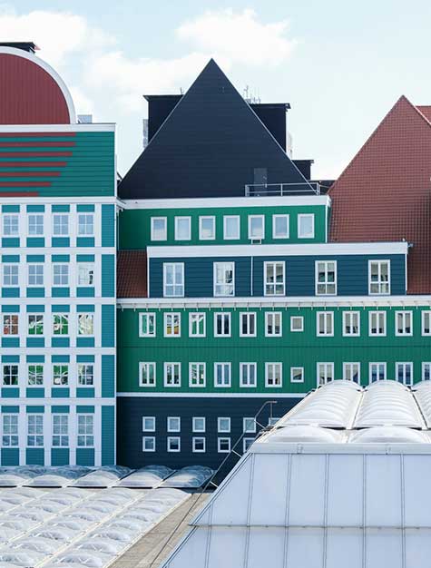 Dome Rooflights on Zaandam train station, Netherlands