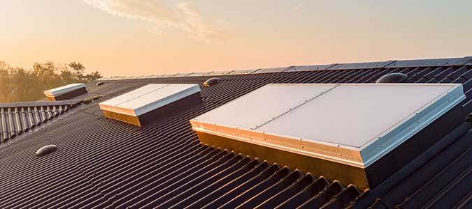 Polycarbonate skylights