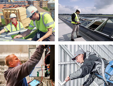 Ongoing rooflight service and maintenance 