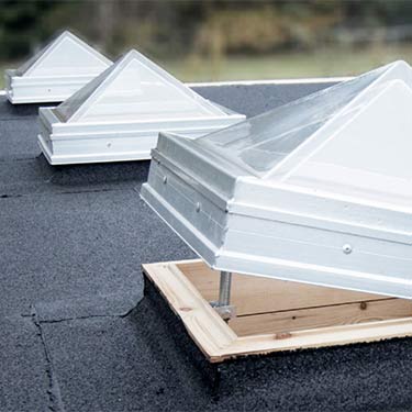 Comfort ventilation domes